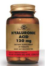 Foto Acido Hialuronico 120 mg, 30 comprimidos - Solgar