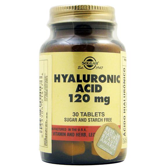 Foto ACIDO HIALURONICO 120mg. 30comp. - Solgar