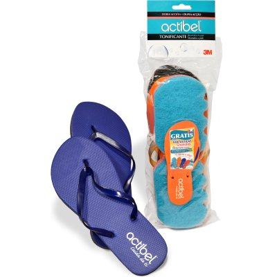 Foto actibel esponja doble acción pack 2 und. + chanclas