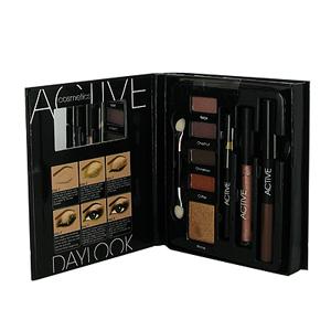 Foto Active Cosmetics Glamour Day Look Make Up Set - 4 Eyeshadows + 1 Lip G