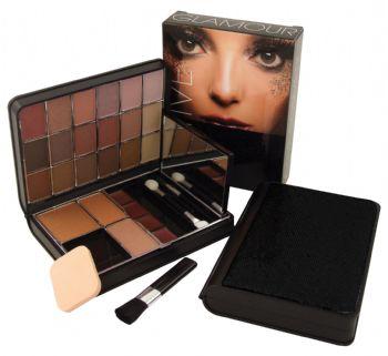 Foto Active Glamour Chic Make Up Set - 18 x Eye Shadows with Applicator + 2