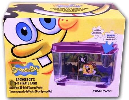 Foto Acuario bob esponja pirata 3d