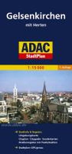 Foto ADAC Stadtplan Gelsenkirchen 1 : 15 000