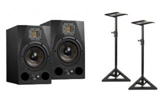 Foto Adam A7X + Soportes Altavoz