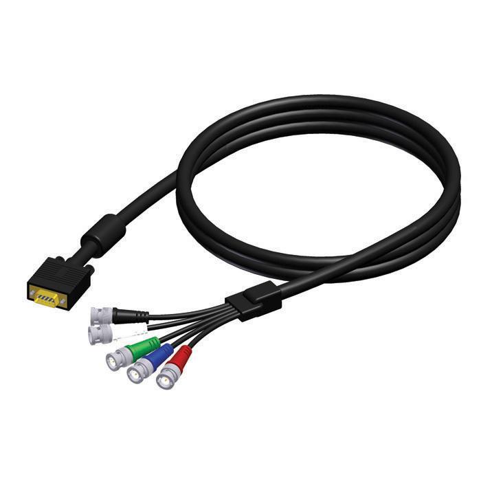 Foto Adam Hall KCCAV11820 SVGA male to 5xBNC male 20 m Video Cable