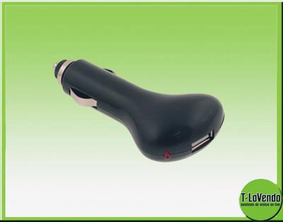 Foto Adaptador Cargador Mechero Coche A Usb 1000 Mah Sony Samsung Htc Lg Nokia Zte