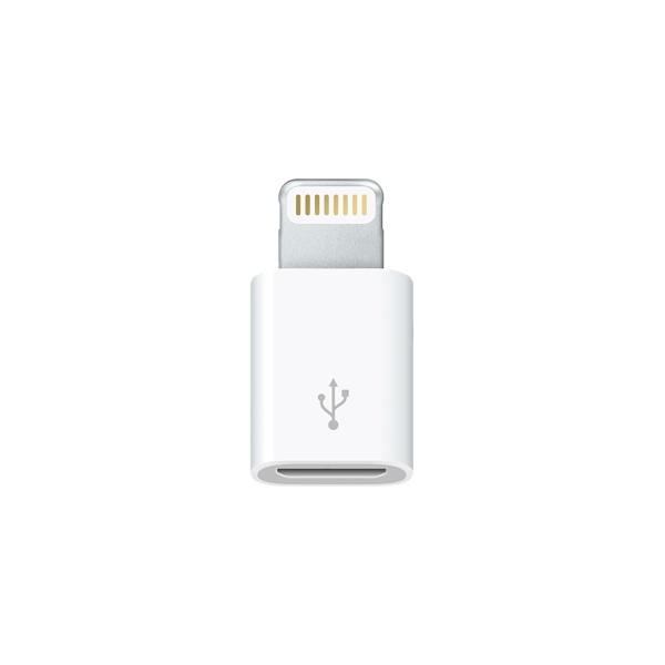 Foto Adaptador de conector Lightning a micro USB