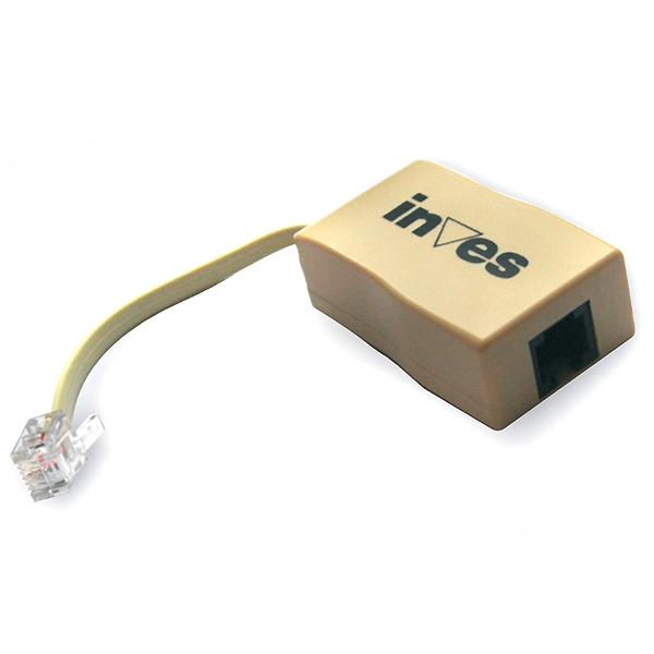 Foto Adaptador de conexión Inves filtro telefónico ADSL AX-SL