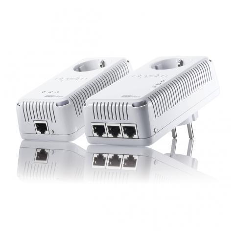 Foto Adaptador Devolo Dlan 500 AVTRIPLE+ Starter Kit 2 Adaptadores
