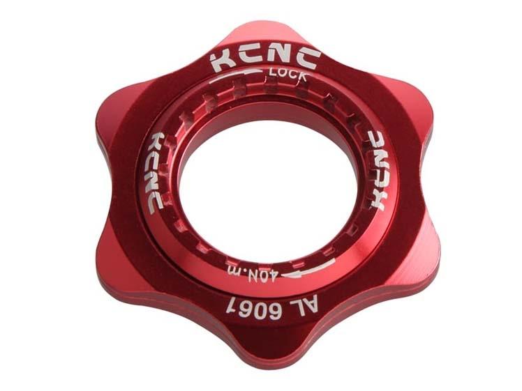 Foto Adaptador KCNC Center Lock rojo