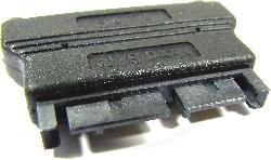 Foto Adaptador MicroSATA 16-pin a placa a SATA 22-pin a placa