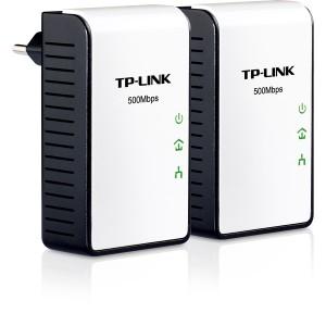 Foto Adaptador powerline 500mbps tp-link 2uds