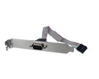 Foto Adaptador serial macho de 9 pines a cabezal de placa base idc de 10 pi