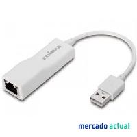 Foto adaptador usb a rj45 edimax eu-4208