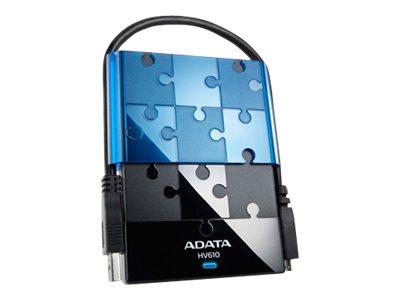 Foto adata hdd 1tb externo hv610 dashdrive negro/azul