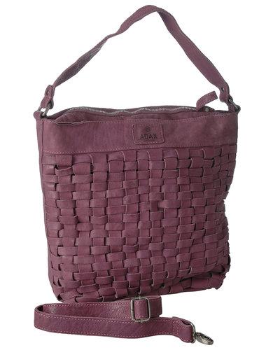 Foto Adax bolsa de cuero trenzado