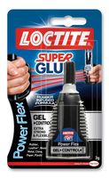 Foto adhesive, super glue ultra gel, 3g tube; LOCTITE POWER FLX 3G