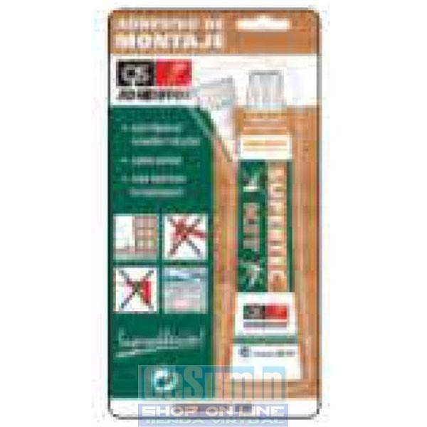 Foto Adhesivo de montaje base solvente supertec kit tubo blister 50 cc - q