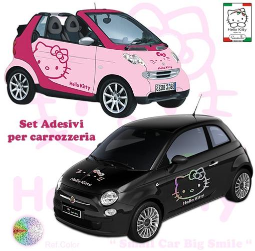 Foto Adhesivos para el coche de la Hello Kitty