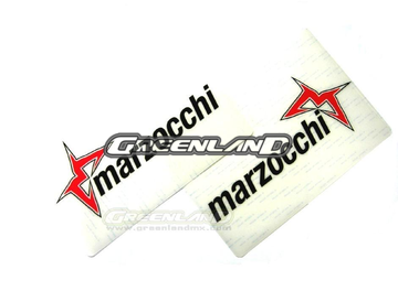 Foto Adhesivos vinilo horquilla marzocchi blanco