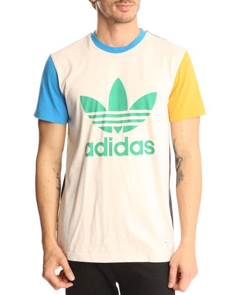 Foto ADIDAS - Camiseta color crema Trefoil