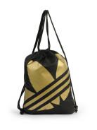 Foto adidas AC bolsa de gimnasio negro dorado metálico