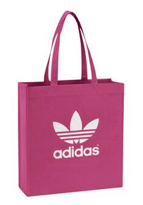 Foto Adidas Ac Trefoil Shop bolsa rosa blanco