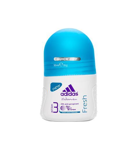Foto Adidas Action 3 Woman Fresh Deo Roll-on 50 Ml
