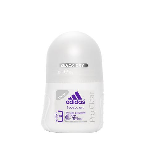 Foto Adidas Action 3 Woman Pro Clear Deo Roll-on 50 Ml