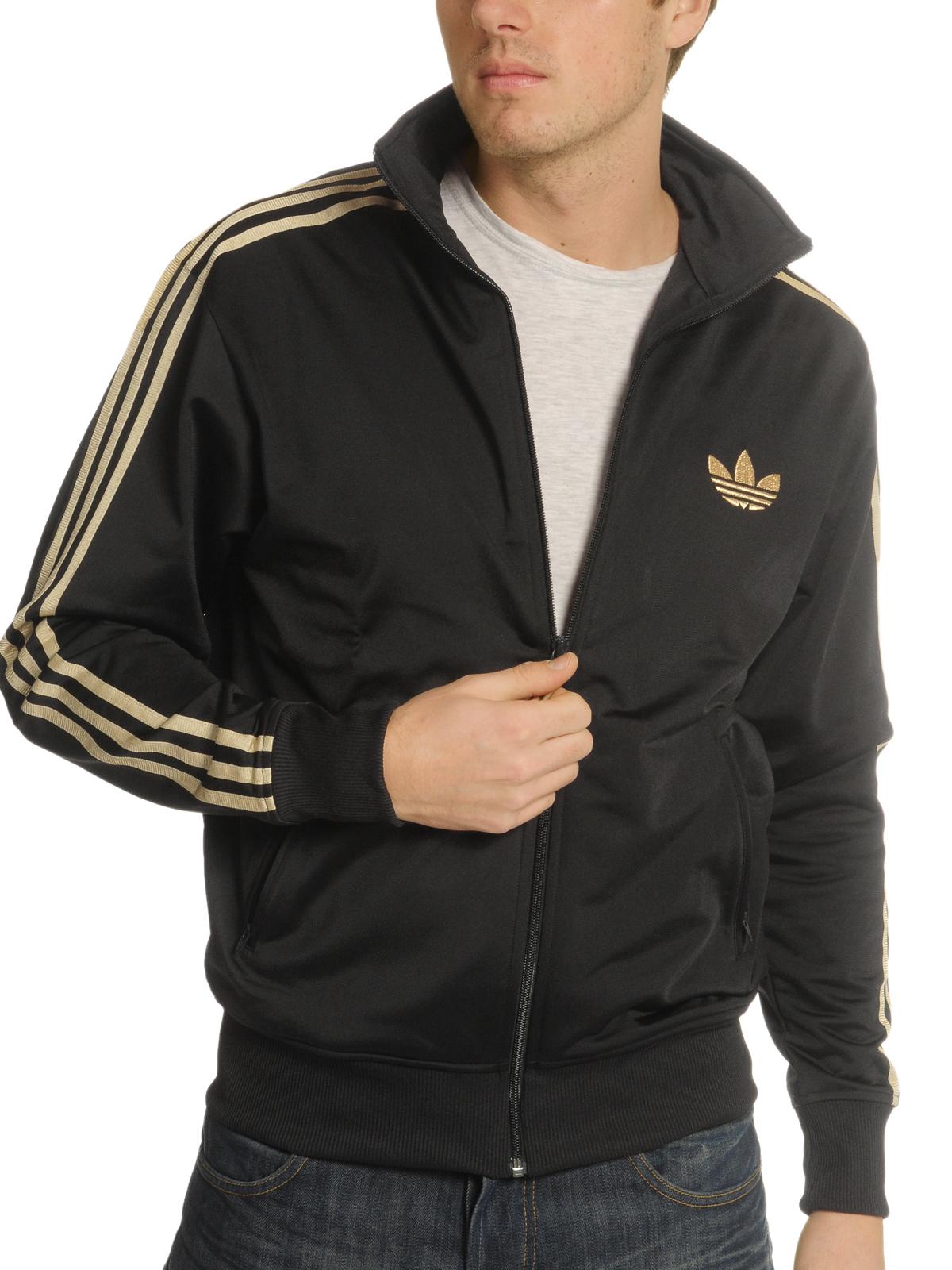 Foto Adidas Adi FB chaqueta de entrenamiento negro/oro metálico XL