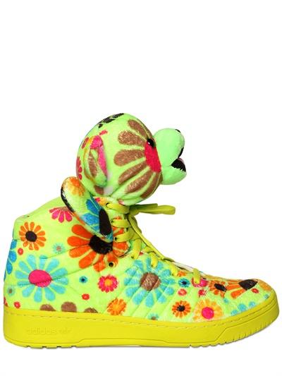 Foto adidas by jeremy scott jeremy scott flower teddy sneakers