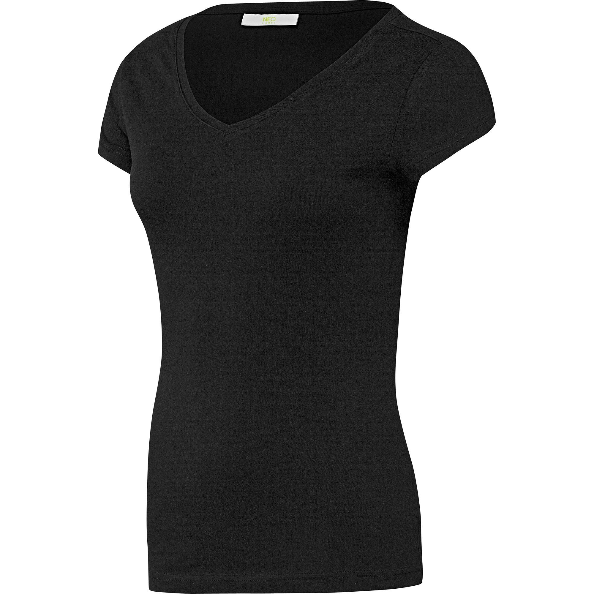 Foto adidas Camiseta de cuello de pico Fashion Basics Mujer