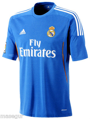 Foto Adidas. Camiseta Real Madrid 2013-2014 - 2ª Equipacion. Talla L.