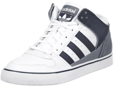 Foto Adidas Culver Vulc Mid calzado blanco azul gris 44,0 EU 9,5 UK