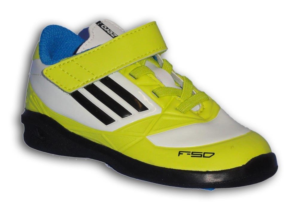 Foto Adidas f50-f5 messi blanca zapatilla futbol calle infantil suela tf