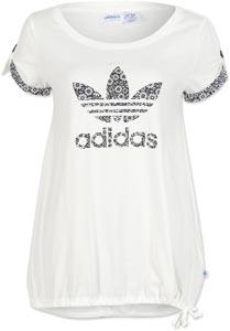 Foto Adidas Flower Logo W camiseta blanco 32