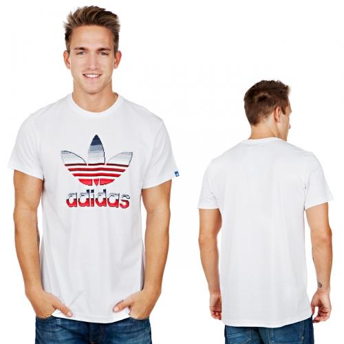Foto Adidas G Pixel Trefoil camiseta blanca talla XL