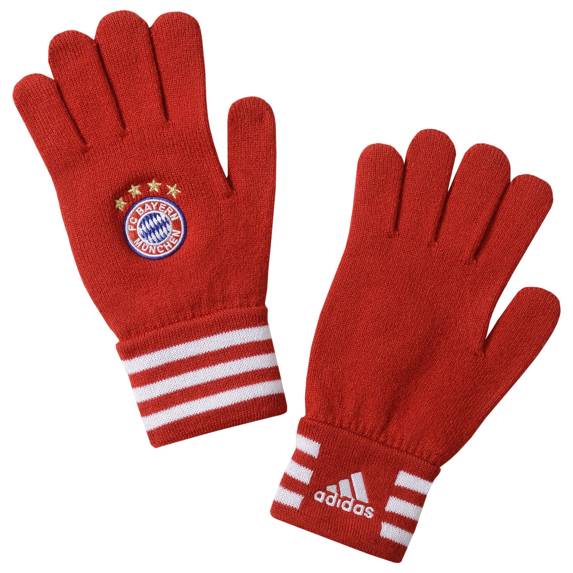 Foto adidas Guantes FC Bayern München 3 bandas Hombre