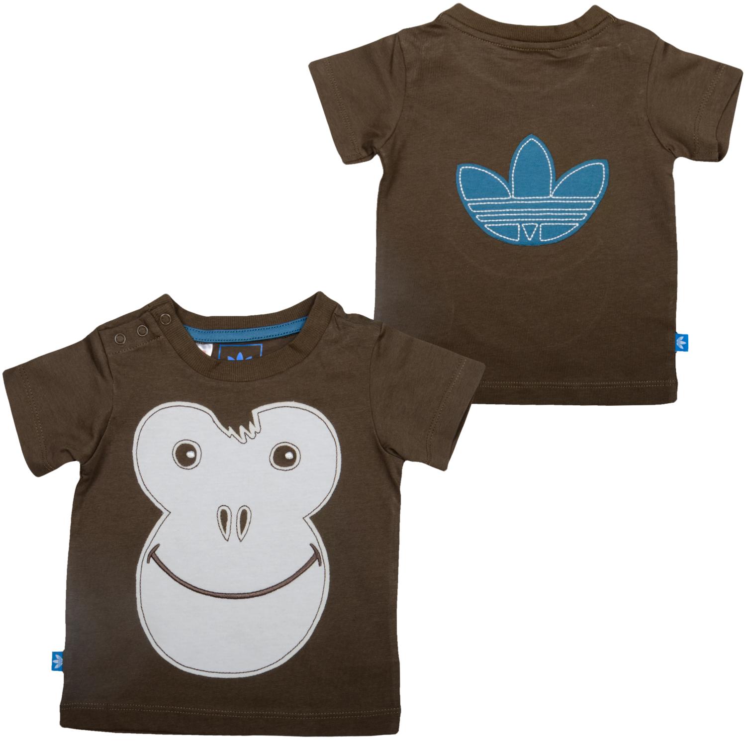 Foto Adidas Junior Monkey T-shirt Marrón