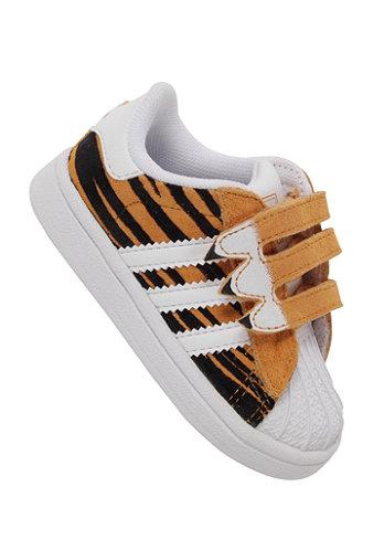 Foto Adidas KIDS/ Tiger Superstar I CF joy orange s13/running white ftw/black 1
