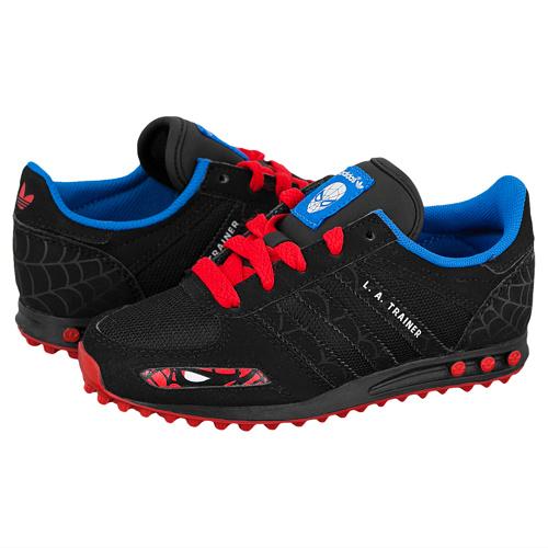 Foto Adidas LA Trainer Disney Kids zapatos negro/Vivid rojo talla 32