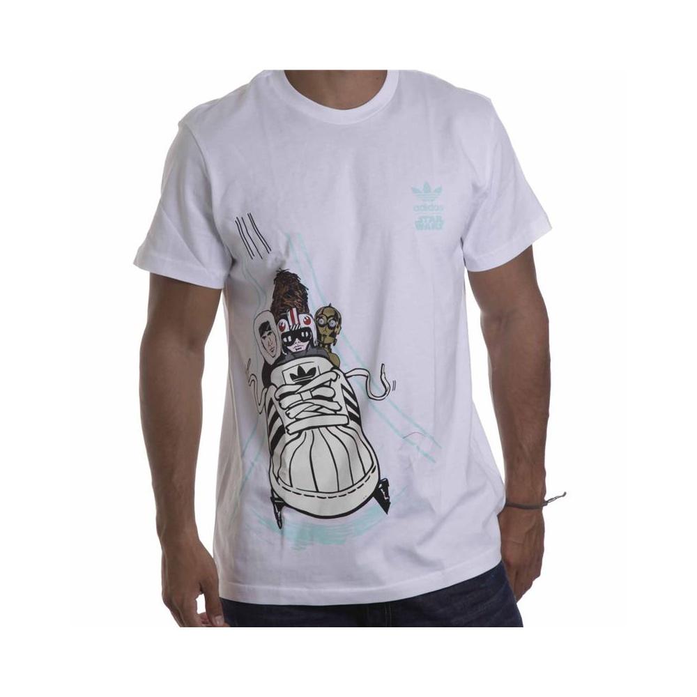 Foto Adidas Originals Camiseta Adidas Originals: SW D WH Tall: S