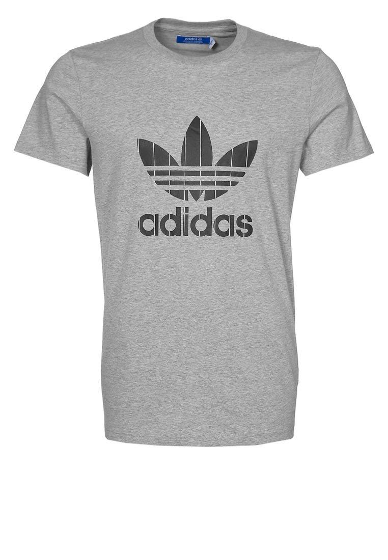 Foto Adidas Originals Trefoil Camiseta Print Gris XL