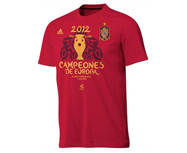Foto Adidas Spain Uefa Euro 2012 Winner Tee