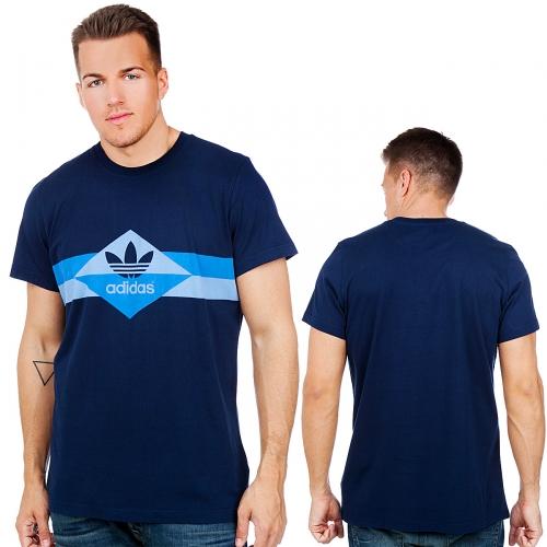 Foto Adidas Spo Logo camiseta oscuro azul oscuro/Pool talla XXL