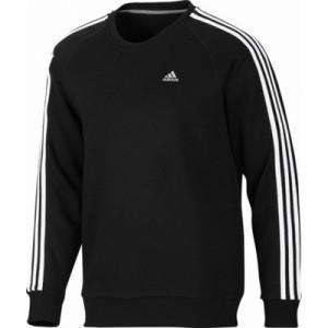 Foto Adidas sudadera negra basica