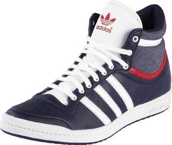 Foto Adidas Top Ten Hi Sleek W calzado azul blanco rojo 42,0 EU 8,0 UK
