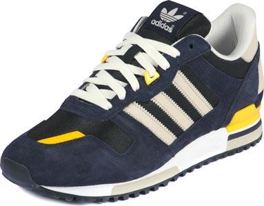Foto Adidas Zx 700 calzado azul negro amarillo 41 1/3 EU 7,5 UK