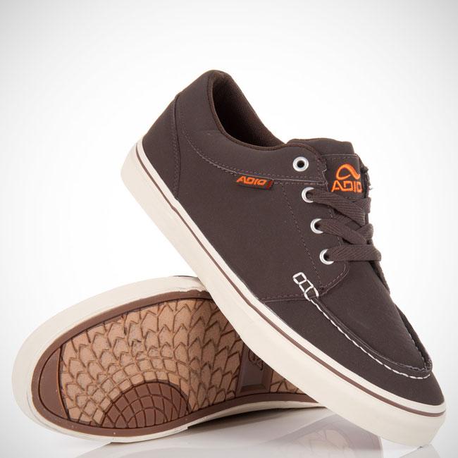 Foto Adio Boater Dark Brown/orange