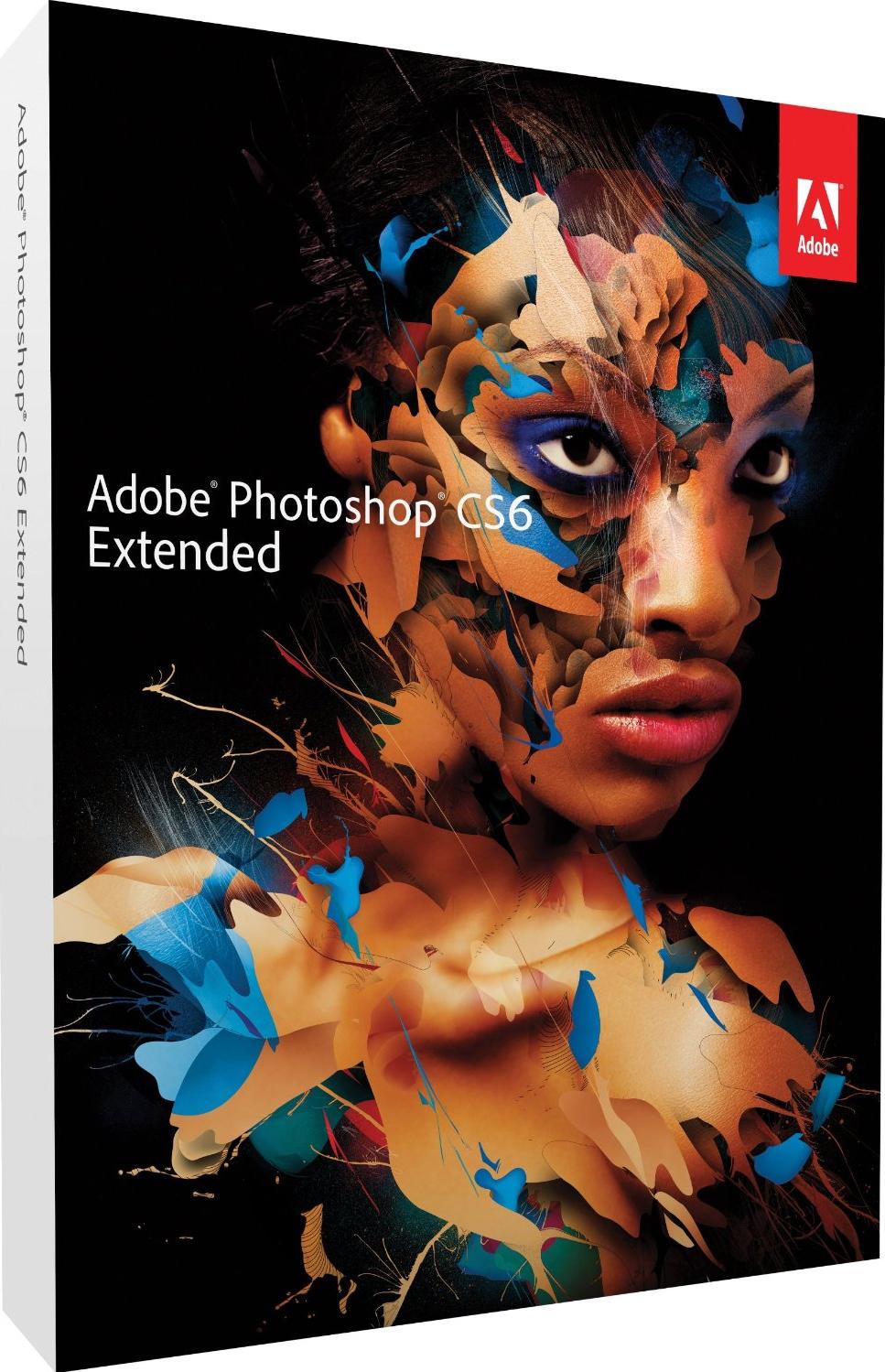 Foto Adobe photoshop cs6 extended, win, rtl, dvd, esp photoshop, 100